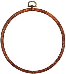 Mô Hình Retro Vòng Cross <span class=keywords><strong>Stitch</strong></span> Hoop Cao Su Nhựa Crochet Hiển Thị Vòng Tròn, Vòng Thêu Hoop - Product Image 1