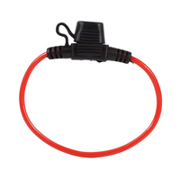 Porte-fusible miniature en ligne ACS étanche pour automobile 32V avec fil 16AWG