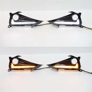 Luces LED de circulación diurna (DRL) para <span class=keywords><strong>Toyota</strong></span> <span class=keywords><strong>Corolla</strong></span> <span class=keywords><strong>GR</strong></span> <span class=keywords><strong>Sport</strong></span> 2023 2024 2025 2026 con señal de giro y cubierta de faro antiniebla - Product Image 4