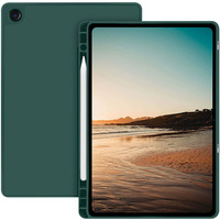 Casing Tablet TPU Kulit PU dengan Tempat Pena untuk Casing Tablet A9+ A11+ Penutup Lipat Tiga A9+A11+ Pelindung