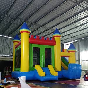 2025 grande maison gonflable commerciale de videur avec le château de rebond de saut d'enfants de piscine de glissière d'eau pour annoncer des gonflables - Product Image 5