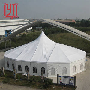 เต็นท์ปาร์ตี้ทรงสูงผ้า PVC ขนาด 15x20 20x40 ฟุต รูปทรงผสมผสาน - Product Image 1