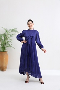 Paars Geplooid Plus Size Dresser Designer Kleding <span class=keywords><strong>2</strong></span> Delige Sets Miyake <span class=keywords><strong>2</strong></span> Delige Set Vrouwen Van Hoge Kwaliteit - Product Image 2