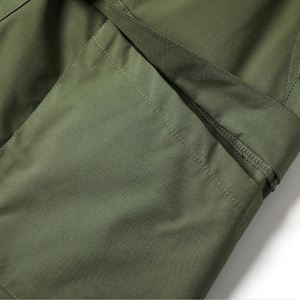 Pantalones Cortos de Trabajo con Bolsillos Grandes - Diseño Casual Sólido, Transpirables y de Secado Rápido, Costuras Reforzadas y Ajuste Cómodo - Product Image 5