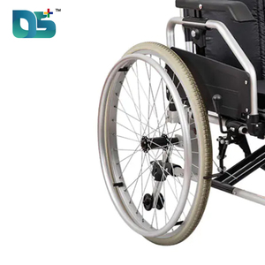 Nuovo arrivo telaio in lega di alluminio di alta qualità removibile bracciolo linea del freno spessa sedia a rotelle manuale resistente - Product Image 5