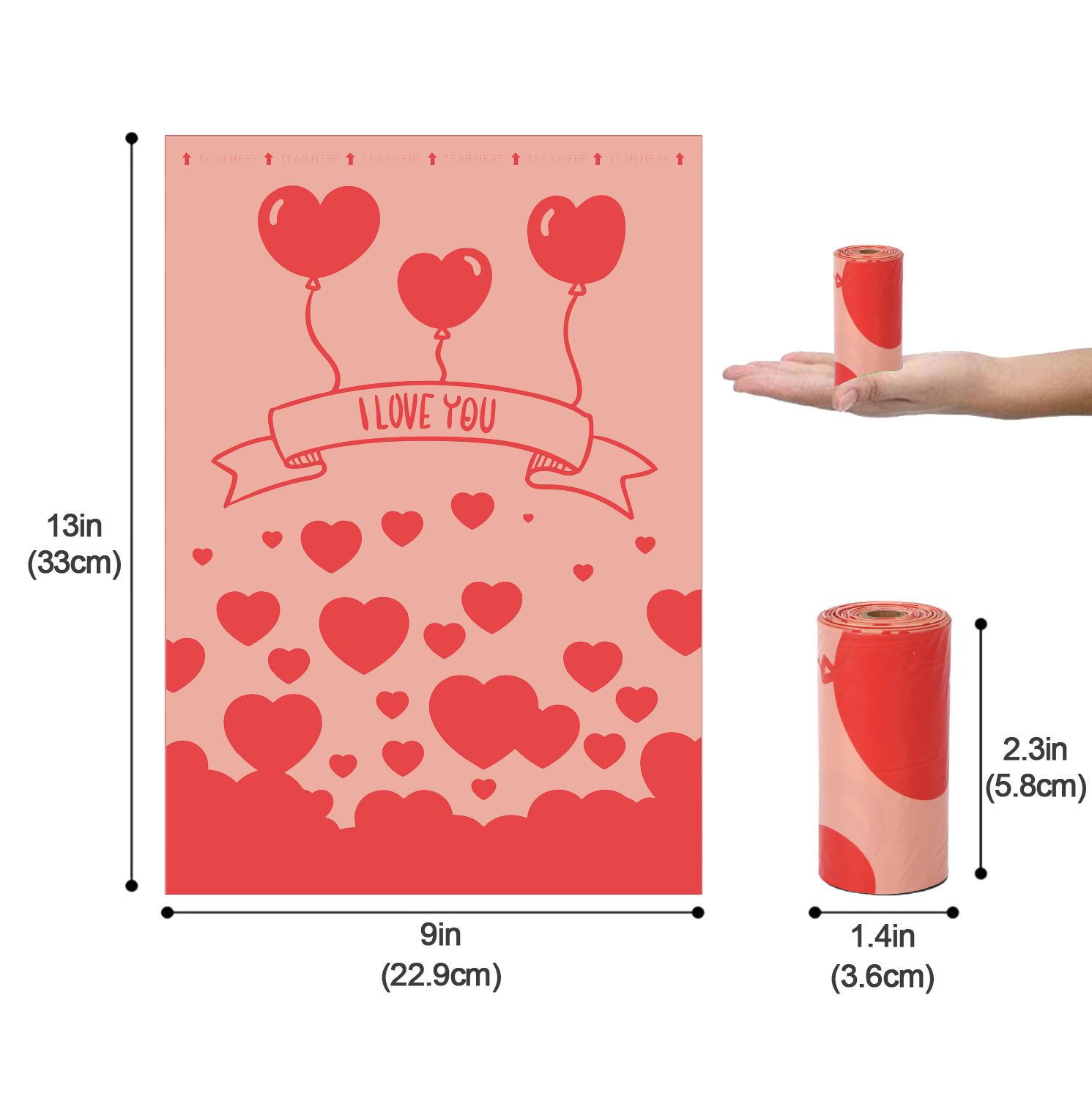 Dégradable 12 soie amour