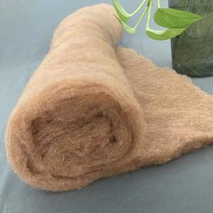 Isolation en laine naturelle 100% chameau pour manteau, couette et vêtement, vente en gros d'usine - Product Image 3