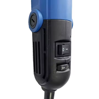 Meuleuse d'angle électrique industrielle 90 degrés 400W à moteur à balais, multifonctionnelle 15000 tr/min pour ponçage du métal et de l'acier inoxydable
