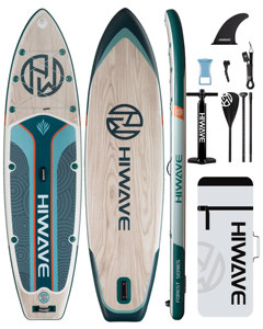 Tabla de Paddle Surf Inflable de Alta Calidad 11'*34"*6" SUP con Superficie Suave para Surfear HW04 Construcción Diseñada para Uso Prolongado - Product Image 1