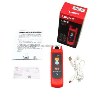 Youlide UT691-10 Stylo à lumière rouge pour mesure de fibre optique, portée 15 km, testeur de source lumineuse rouge et émetteur - Product Image 5