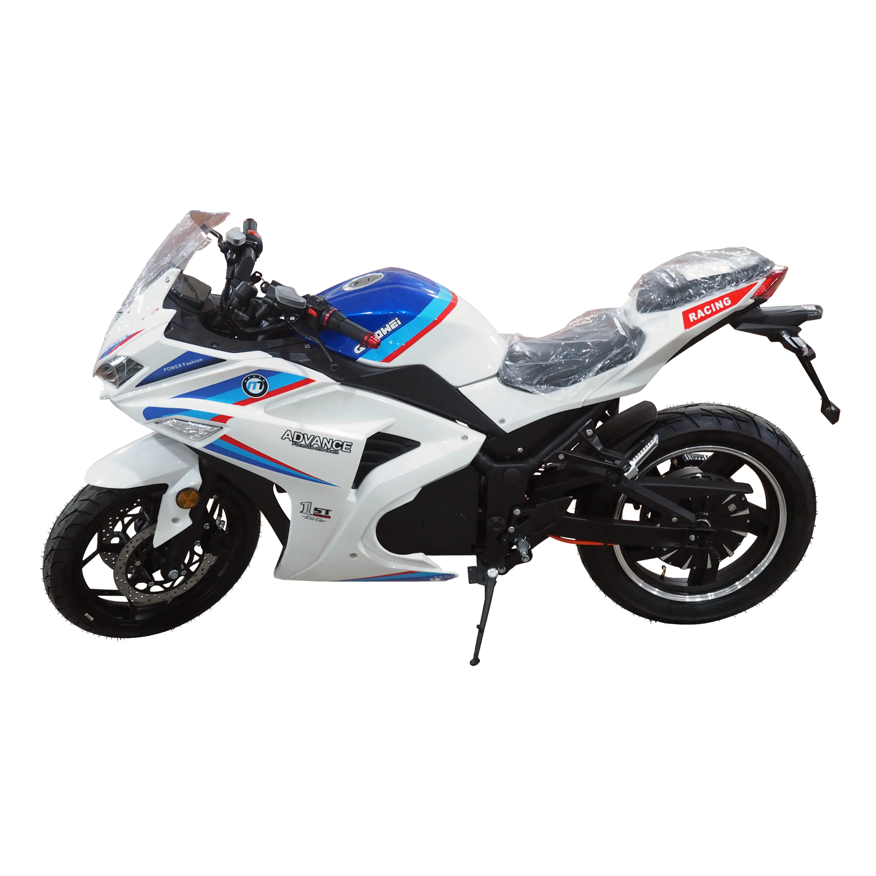 2000w/3000w/5000w 72v boa qualidade direta 100 km/h, corrida de motocicleta elétrica com preço de fábrica