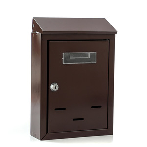 Boîte aux lettres extérieure en fer MB02 avec clés prêtes à l'emploi pour l'exportation - Product Image 1