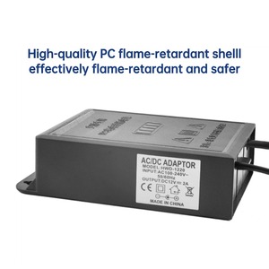 Treo Tường Mini UPS Với 800MAh 1200MAh 1800MAh 2000MAh Pin Dự Phòng AC Để DC 12V 2A UPS Cung Cấp Điện - Product Image 3