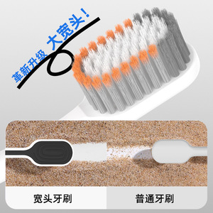 Cepillo de Dientes Dr.Baek con Cerdas Suaves y Cabezal Ancho para Adultos, Limpieza Manual, Uso Doméstico - Product Image 3
