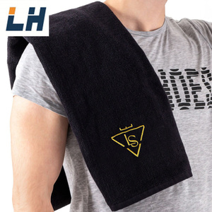 Asciugamano da Palestra Personalizzato <span class=keywords><strong>con</strong></span> Logo Jacquard in Rilievo, Antimicrobico, ad Asciugatura Rapida, Ecologico, 100% Cotone, per Sport all'Aperto e Bagno - Product Image 3