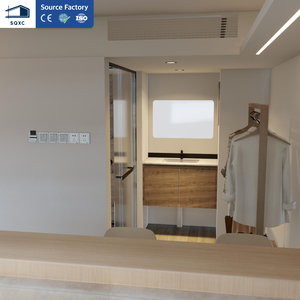 SQXC Villa Modulaire Préfabriquée de Luxe en Conteneur 20ft 40ft avec Chambre et Salle de Bain pour <span class=keywords><strong>Airbnb</strong></span> - Product Image 6