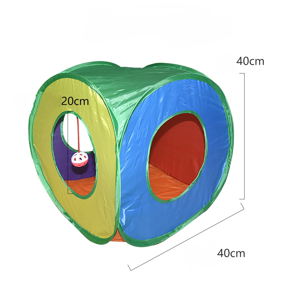 Manufacture Wholesale Expandable Cat Tunnel Durable Toys Interactive Tube For Cat