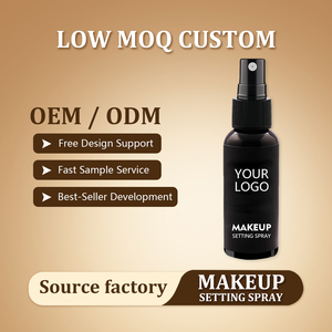 Makeup Fixer Setting Spray <b>Oil</b> Control Setting Spray Black Long Lasting Vegan Setting Spray Makeup Manufacturer Private Label - Product Image 3