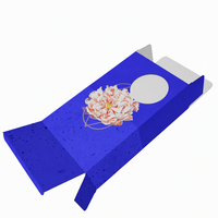 Dossiers en carton pliables pour l'envoi de savon liquide, avec revêtement UV, pelliculage mat, gaufrage, recyclables, 2 mm, pour soins personnels