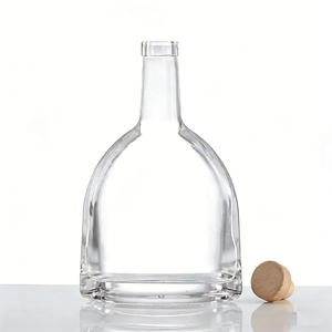 Bouteilles en verre personnalisées <span class=keywords><strong>de</strong></span> nouvelle conception 750 ml Premium Clear Xo Brandy <span class=keywords><strong>Cognac</strong></span> Vodka Whisky Tequila Rhum <span class=keywords><strong>Liqueur</strong></span> Spiritueux - Product Image 4