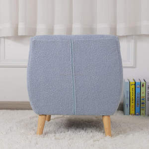 Accoudoirs en polaire Teddy modernes en peluche douce, confortables et sûrs, meubles de chambre d'enfant, siège pour bébé respectueux de la peau - Product Image 5