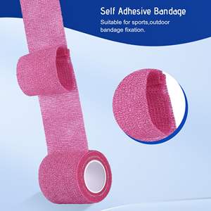 Enveloppe vétérinaire autocollante, <span class=keywords><strong>bande</strong></span> <span class=keywords><strong>de</strong></span> poignet adhésive auto-adhérente pour sports athlétiques extensibles - Product Image 4