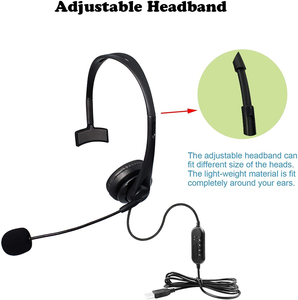 <span class=keywords><strong>Casque</strong></span> de centre d'appel stéréo filaire le plus vendu avec microphone mono pour casques téléphoniques USB écouteurs de <span class=keywords><strong>musique</strong></span> d'ordinateur - Product Image 6