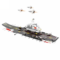 WOMA Factory 1904 Pcs Brick Model Technology Construction Toy Games Battleship Battle Ship Building Block Toy (C0155)