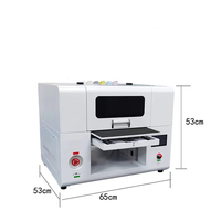 Impresora UV Digital DTF Tamaño A3, CMYK, Blanco, Barniz, Máquina de Impresión de Etiquetas y Adhesivos