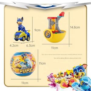 Véritable ensemble de blocs de construction de voiture de patrouille Wang Wang pour garçons et filles, cadeau pour enfants - Product Image 2