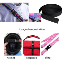 Boucle en plastique à dégagement latéral rapide, boucle de ceinture pour chaussures, boucle personnalisée, sangle de sac à dos tactique, boucle coulissante, ajusteur de sac, accessoire