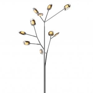 Kim loại hiện đại mô phỏng sáng cảnh quan trang trí cho ngoài trời lớn bằng thép không gỉ cây điêu khắc vườn ánh sáng - Product Image 6