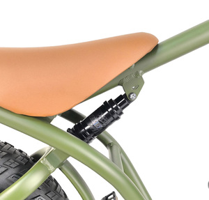 Bicicleta Eléctrica QUEENE con Suspensión Completa, 7 Velocidades, Llantas Gruesas de 20 Pulgadas, Cuadro de Aluminio Híbrido, Frenos de Disco, Precio al por Mayor - Product Image 1