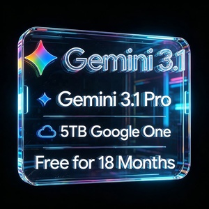 Nuevo Gemini 3.1 Pro con 5TB de Almacenamiento en Google One, Suscripción de 18 Meses, Bajo Costo para Mac, Vincula tu Cuenta de <span class=keywords><strong>Gmail</strong></span>, Uso Global Rápido - Product Image 1