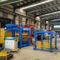 Machine à blocs de ciment automatique QT8-15 pour la production de blocs de béton