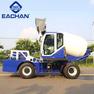 Camion malaxeur autochargeur EACHAN 4m3 à 4 roues motrices, malaxeur à béton, malaxeur à béton pour travaux publics - Product Image 1