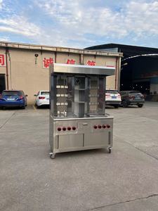 Máquina eléctrica Kebab Shawarma, equipo de barbacoa para restaurante, máquina automática para parrilla Kebab con capucha - Product Image 3