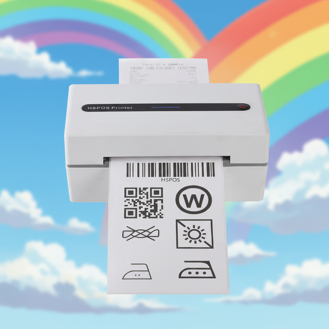 Thermal Label Printer Suitable for Printing a Wide Range of Label Sizes