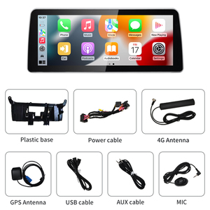 STWEI ระบบ Android ใหม่ ID6 ID7 ID8 UI หน้าจอ 12.3 นิ้ว รองรับ Wireless Carplay AUTO สำหรับรถยนต์ BMW ซีรีส์ 7 รุ่น F01 F02 ระบบ CIC NBT เครื่องเล่นวิดีโอในรถยนต์ พร้อม GPS - Product Image 6