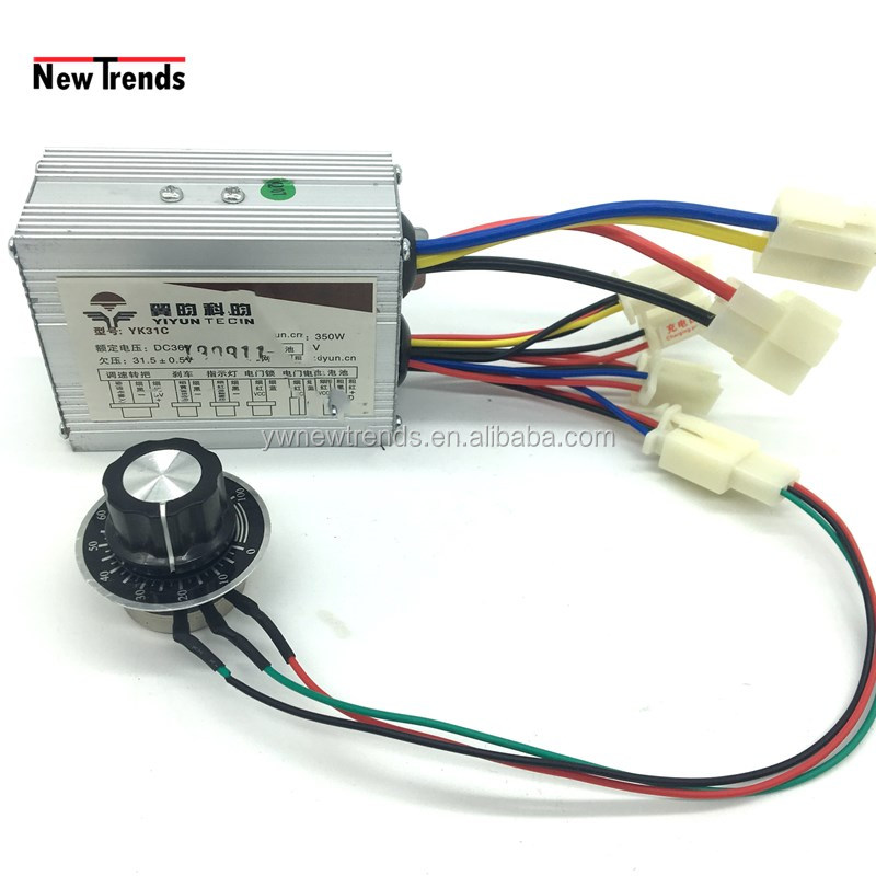 24V/36V/48V 500W Electric Forklift/Scooter/Bike DC Motor Controller Constant Speed knob Set Fixed Speed Controller