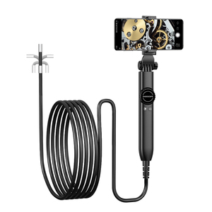 Tweerichtings-articulerende borescoop autoreparatie testmachine rioolbuis diagnosetool draagbare industriële endoscoopcamera - Product Image 1