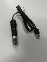 Mini Calentador Automático de Temperatura Constante con Varilla de Cuarzo y Plástico para Peceras Pequeñas, Termostato USB para Peces Tropicales