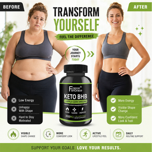 Extractos Vegetales KETO Personalizados que Ayudan a Aumentar los Niveles de Cetonas en Sangre para Hombres y Mujeres, 120 Cápsulas KETO BHB - Product Image 4