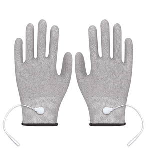 Gants tactiles en fibre d'argent <span class=keywords><strong>Raynaud</strong></span>, massage par impulsions électriques, technologie conductrice, écologiques, durables, masseur - Product Image 3