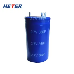 Super condensateurs 2.7V 500F Intelligent Aviation Voiture Batterie Puissance Batterie 100F 300F 360F 700F 1000F 1200F 3000F