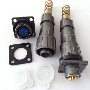 ขั้วต่อไฟฟ้า CSP FQ14 ปลั๊กอากาศยาน 3TK ตัวเรือน PBT สำหรับใช้งานในอุตสาหกรรม - Product Image 3