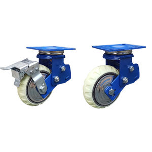 Heavy Duty Industrial 6 Zoll 8 Zoll Pu Feder belastete Rollen Einziehbare Rolle - Product Image 1