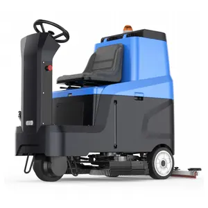 Automatic Electric Ride-on Dryer Battery Driving Type Cleaning Equipment Washer Floor Scrubber for Cleaning