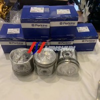 Ensemble piston moteur Excavator 1106D-E66TA U5PR0058 KIT PISTON/SEGMENT pour Perkins