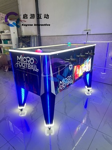 Mesa de Futbolín LED Comercial |   Máquina de Juego Arcade de Microfútbol, Operada con Monedas, para 2-4 Jugadores, para Centros de Juegos Infantiles en Interiores - Product Image 3